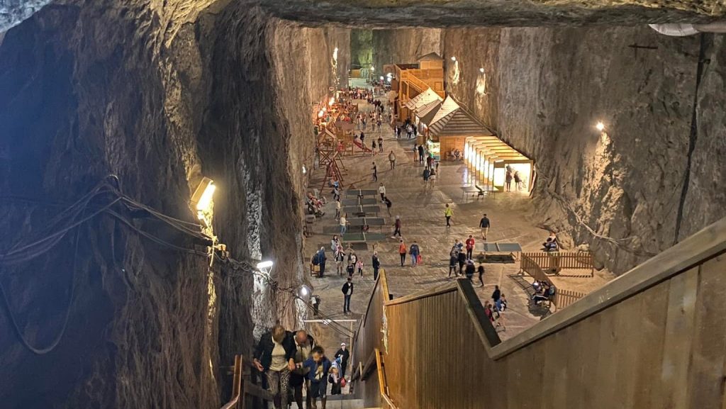 Panică în Salina Praid după ce galeria de acces a fost inundată de un ...