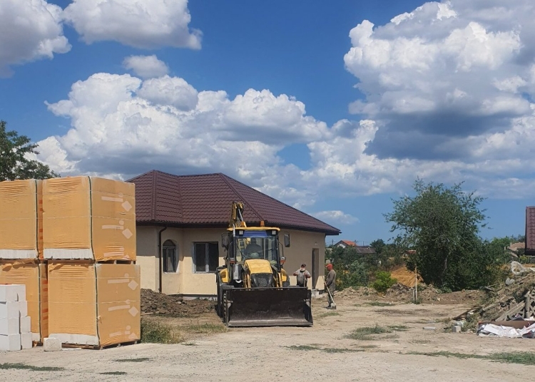 Reabilitarea școlii „Vasile Alecsandri“ din Corbu. FOTO Primăria Corbu