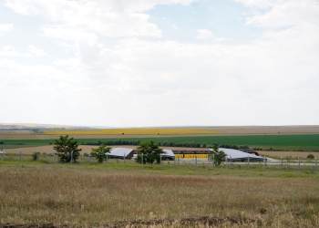 Stația de colectare a deșeurilor din localitatea Tortoman