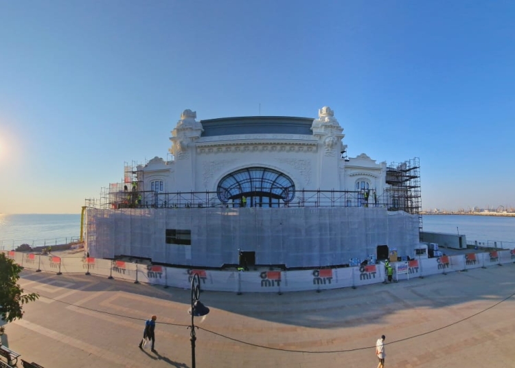 Cazino Constanta - stadiu lucrari august 2022