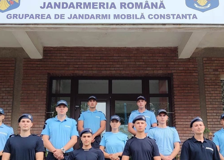 Elevi în practică la GJM Tomis. FOTO GJM Tomis