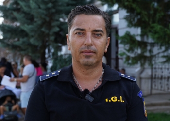 Cms. șef Mircea-Daniel Labeş - Șef Serviciu pentru Imigrări al Judeţului Constanța FOTO Cătălin SCHIPOR
