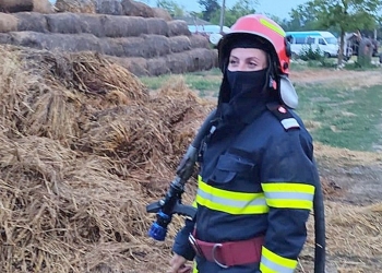 Sg. major Cornelia Andriescu. FOTO Arhivă personală