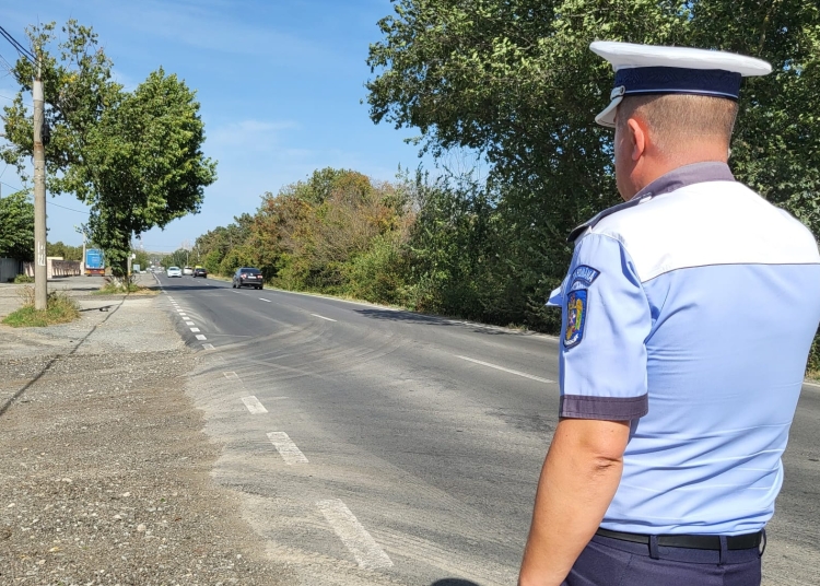 Acțiune a polițiștilor de la rutieră. FOTO IPJ Constanța