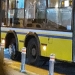 Roata dreapta spate a autobuzului a explodat. FOTO Cătălin SCHIPOR