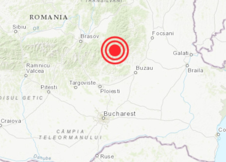 Cutremur în zona seismică Vrancea