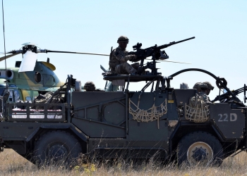 Exercițiu militar în poligonul Babadag. FOTO MAPN