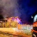 Incendiu locuințe în Babadag. FOTO ISU Delta Tulcea