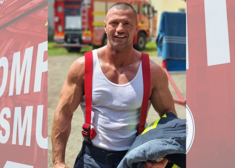 Sorin, voluntar ISU. FOTO MAI