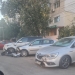 Mașini lovite în zona Anda. FOTO: Facebook