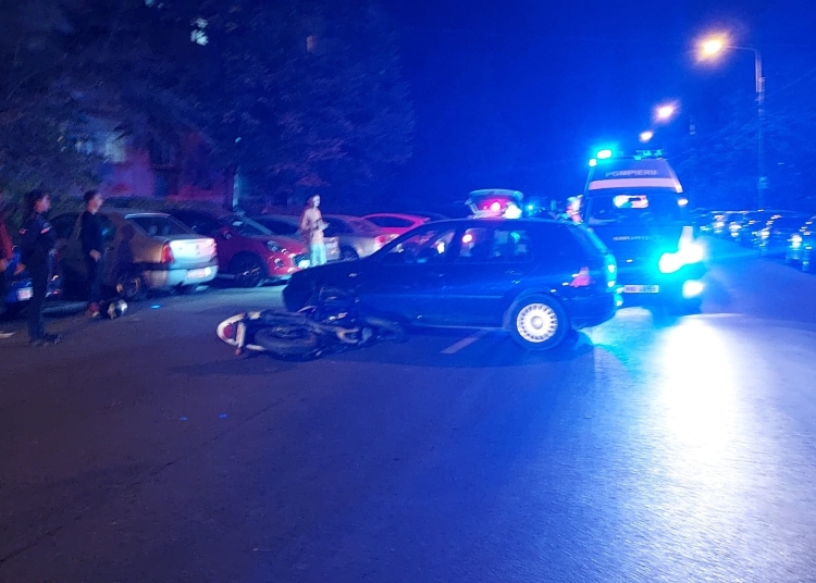 Accident rutier pe strada Suceava. FOTO Focus Press