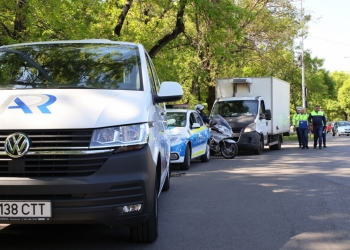 Control în trafic al inspectorilor RAR și poliției. FOTO RAR