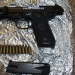 Pistol și muniție letală. FOTO IPJ Călărași