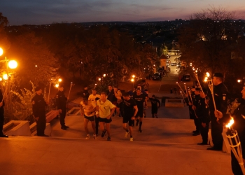 Ștafeta INVICTUS a ajuns la Tulcea. FOTO CJ Tulcea