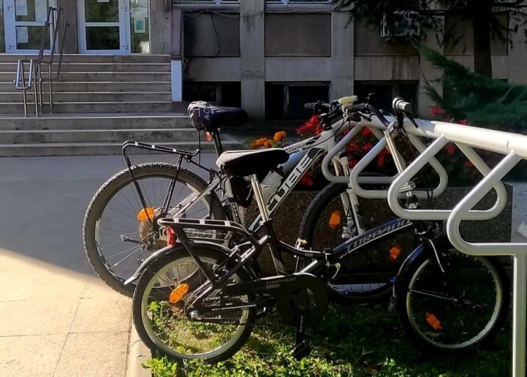 Rasteluri pentru biciclete. FOTO Primăria Tulcea