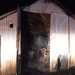 Incendiul a fost stins de către pompieri. FOTO ISU Brăila