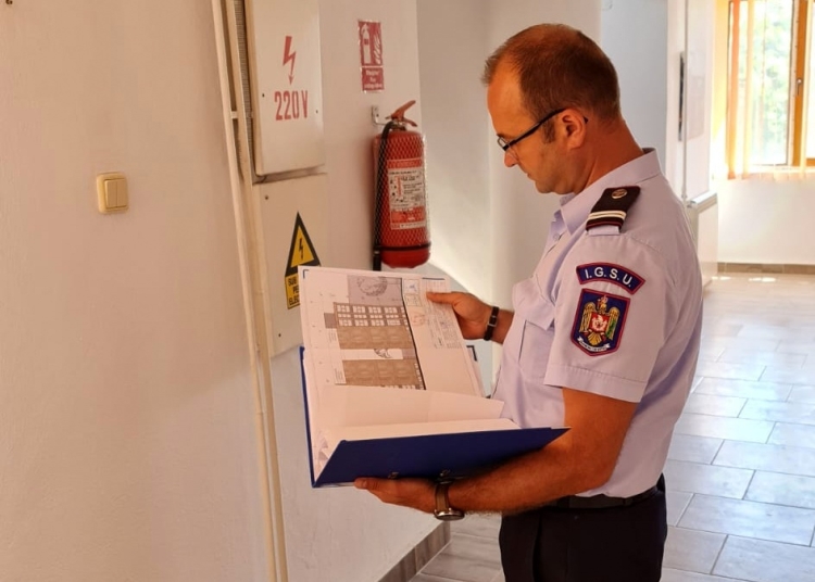 Control al inspectorilor de la prevenire. FOTO ISU Delta Tulcea