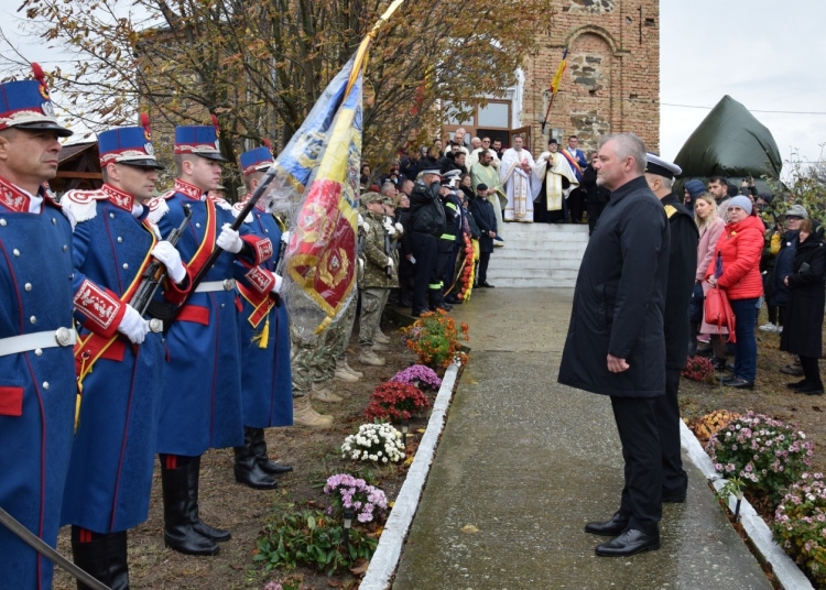 Prefectul Dan Alexandru Munteanu, prezent la ceremonie. FOTO Prefectura Tulcea