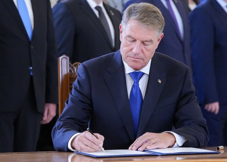 Klaus Iohannis. FOTO Presidency