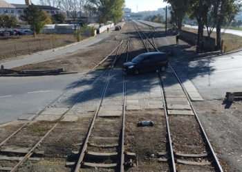 Lucrări pe strada  Ing. Dumitru Ivanov. FOTO Primăria Tulcea
