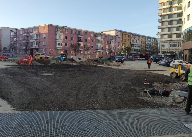 Lucrări la sistemul de canalizare. FOTO Primăria Tulcea