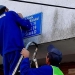 Se schimbă plăcuțele de identificare a imobilelor. FOTO Primăria Tulcea