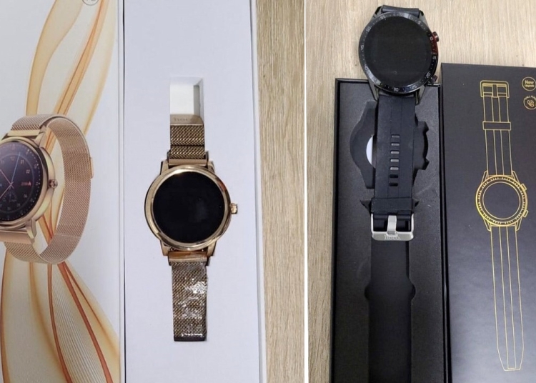 Smartwatch-uri confiscate de Poliția de Frontieră. FOTO Poliția de Frontieră