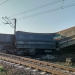 Tren de marfă deraiat. FOTO CFR Marfă