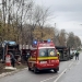 Cisternă răsturnată. FOTO ISU Dobrogea