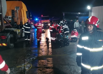 S-a intervenit pentru resuscitarea victimei. FOTO ISU Dobrogea
