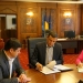 Sorin Grindeanu a semnat contractele. FOTO Facebook