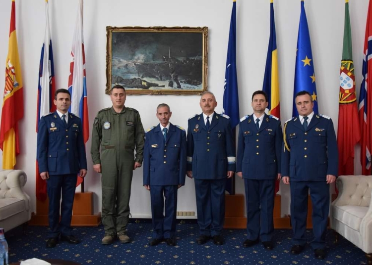 Momente emoţionante la Baza 57 Aeriană Mihail Kogălniceanu