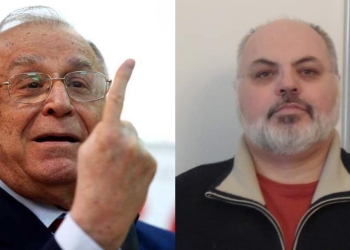 Ion Iliescu (st), Gheorghe Constantin (dr)