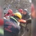 Un bebeluș a fost salvat de sub dărâmături, în Turcia. Foto: Captură video