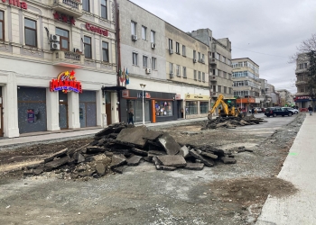 Strada Ștefan cel Mare, Constanța (23 februarie 2023)