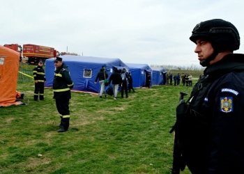 Jandarmi desfășurați în Delta Dunării. FOTO IJJ Tulcea
