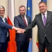 Ministrul Marcel Boloș, ministrul Attila Cseke și,
ministrul polonez Grzegorz Puda. FOTO MFE