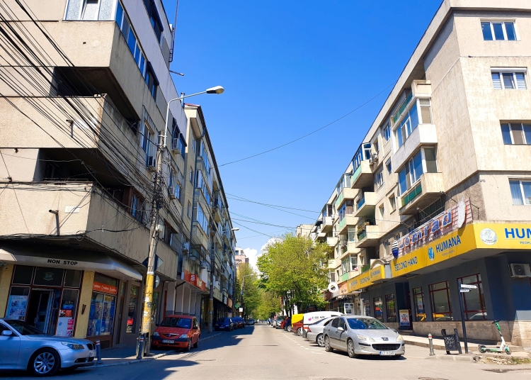 Strada Cuza Vodă din Constanța