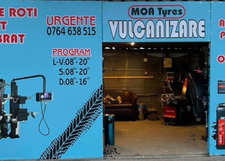 Vulcanizare Moa Tyres. FOTO: Facebook
