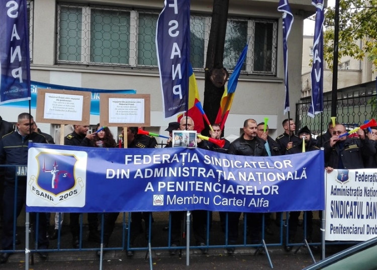 FSANP Protest - Foto: News.ro