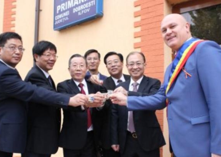 Delegație chineză la Dobroești (2018 - Jurnalul de Ilfov)