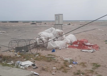 Plaja unde a avut loc Festivalul Beach Please