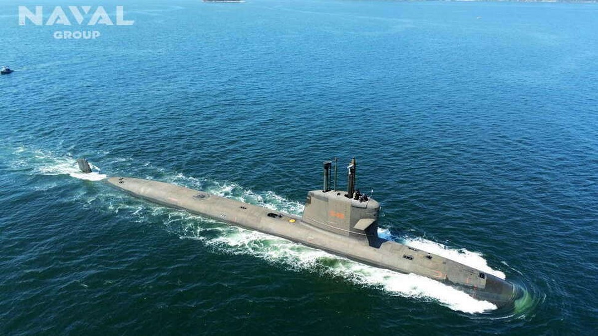 Submarin  Scorpene. FOTO ICN - Naval Group
