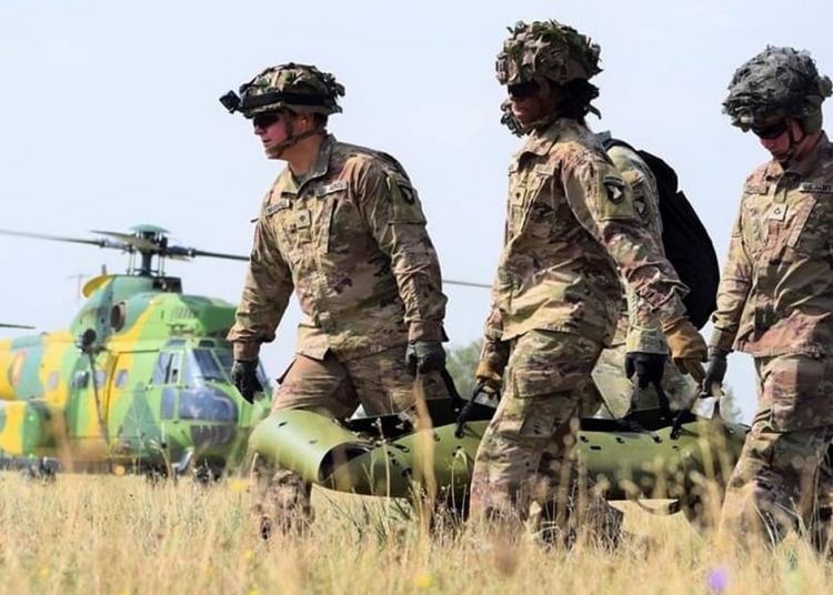 Exercițiu de evacuare medicală „Hospital Exercise 23”. FOTO MAPN