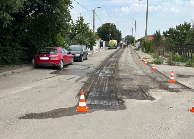 Lucrări carosabil - Foto: Primăria Constanța
