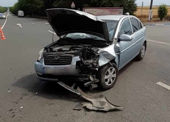 Accident rutier la Costinești - Foto; ISU Dobrogea