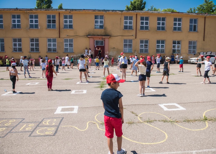 Școala Gimnazială nr. 10 „Mihail Koiciu“. FOTO: Facebook