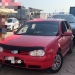 Mașina implicată în accident