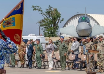 Ceremonie la Mihail Kogălniceanu. FOTO Fortele Aeriene