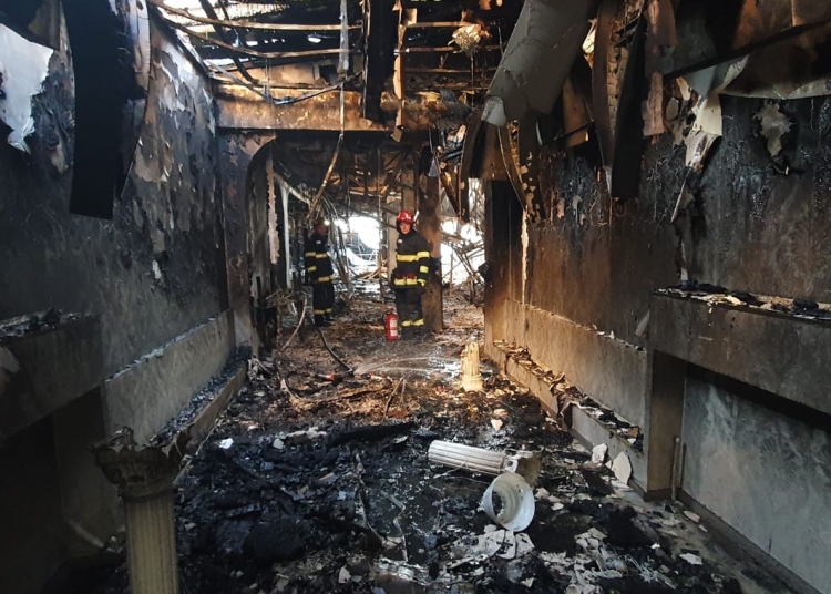 Pompierii au intervenit pentru stingerea incendiului - Imagine cu rol ilustrativ